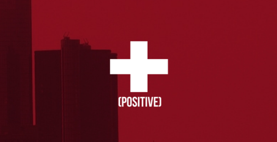 Screen grab: Positive logo.