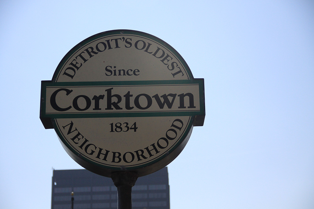 Corktown sign.