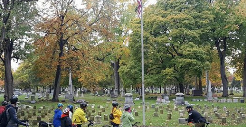Haunted bike tour
